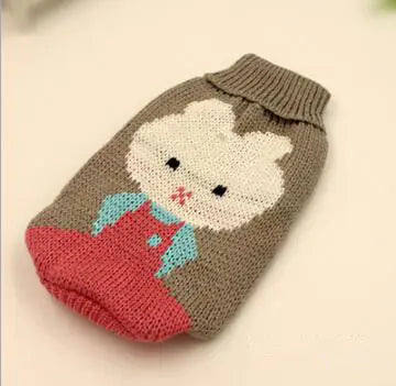 Dog Sweater, Pet Clothing, Knitted Pet Outfit