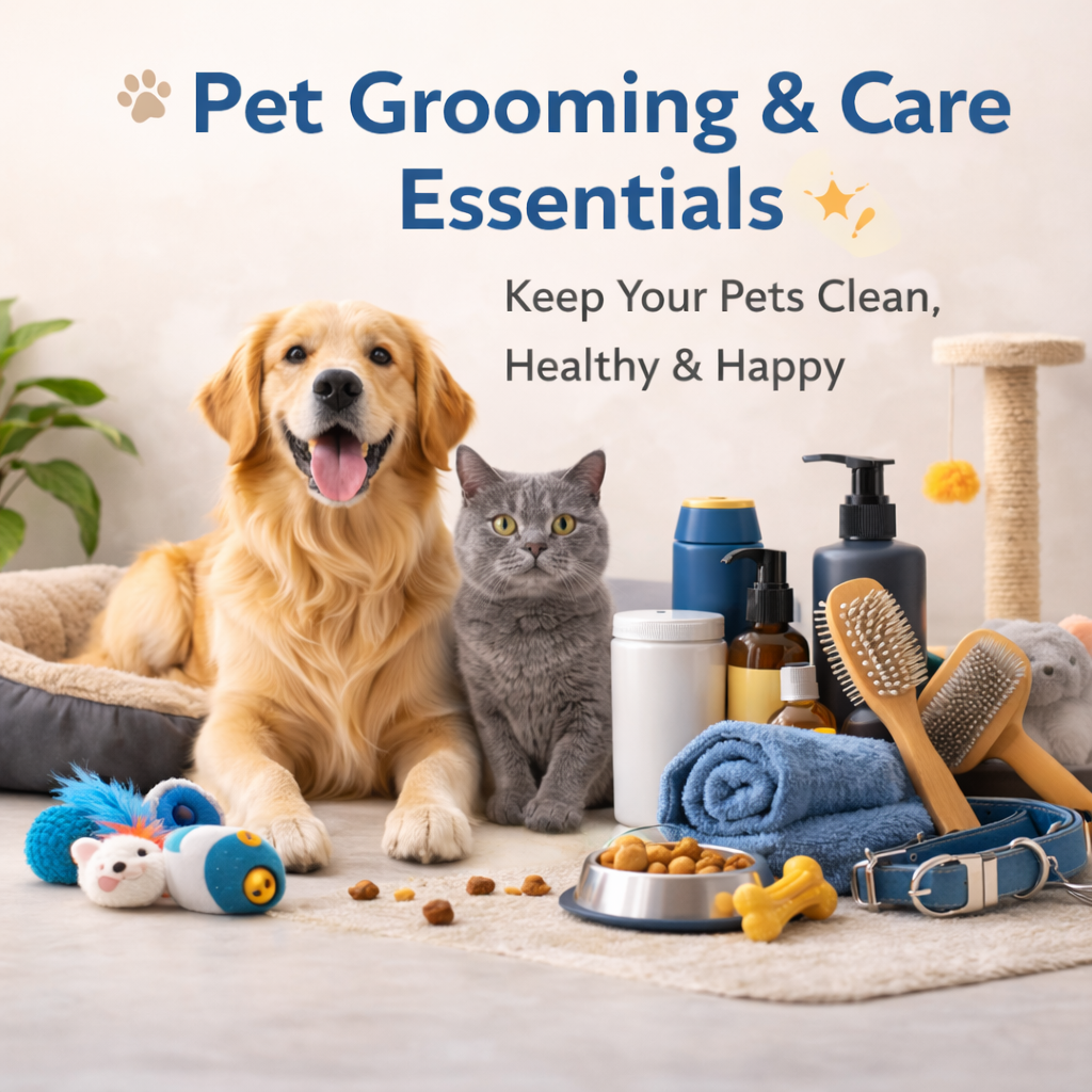 Pet Grooming & Care Essentials