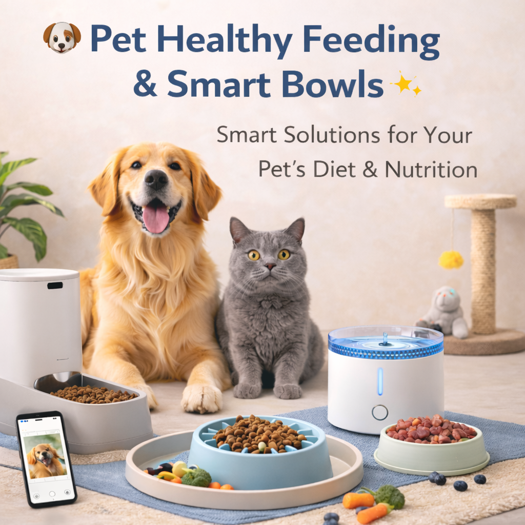 Pet Healthy Feeding & Smart Bowls