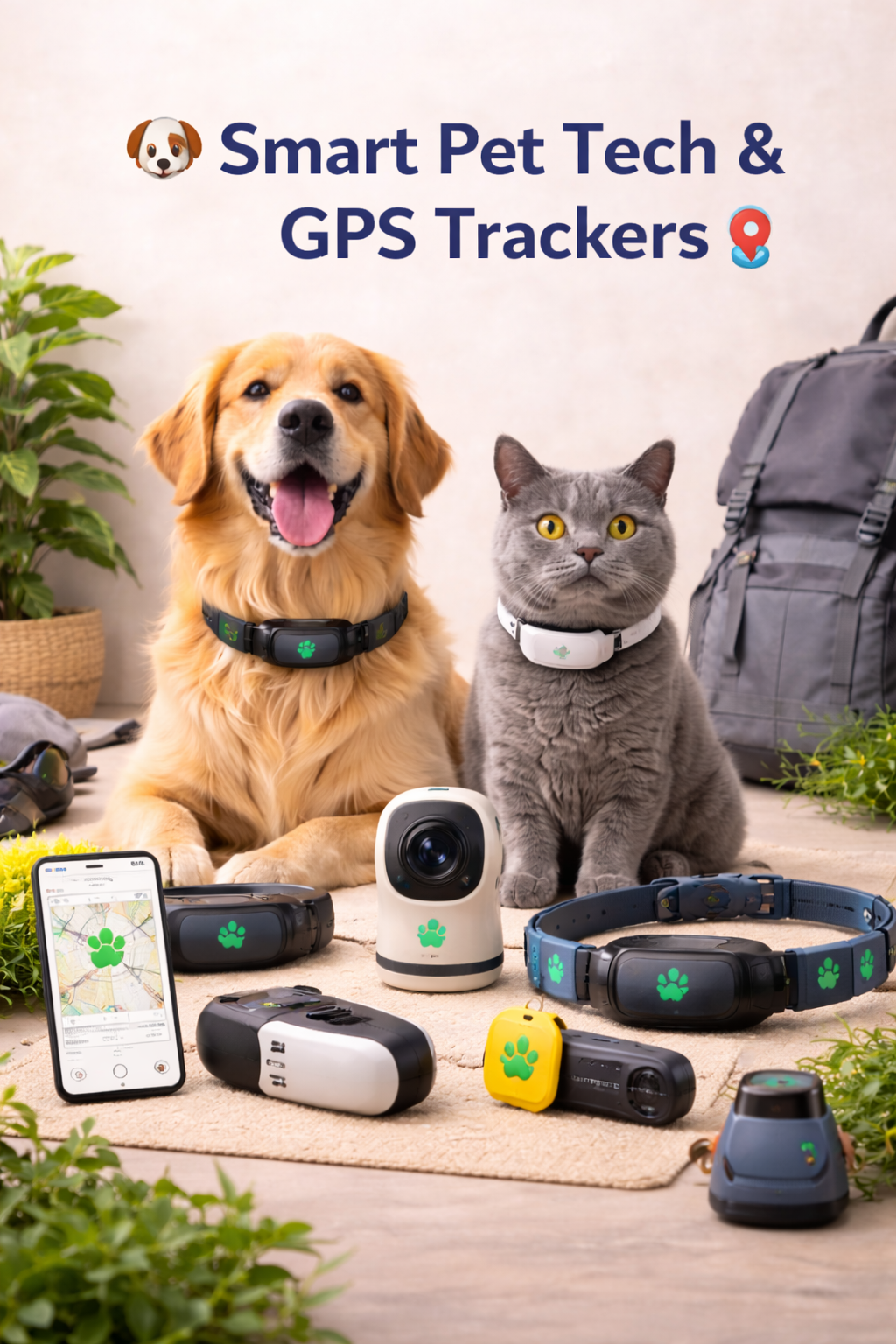 Smart Pet Tech & GPS Trackers